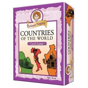 3/$55❤️sealed Professor Noggin's Countries of the World card game Outset Ages 7+